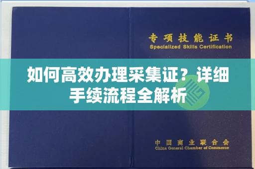 长春如何高效办理采集证？详细手续流程全解析