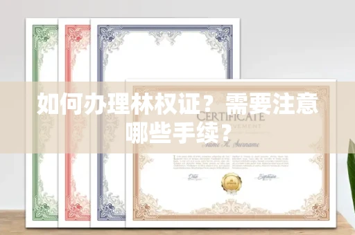 长春如何办理林权证?需要注意哪些手续?