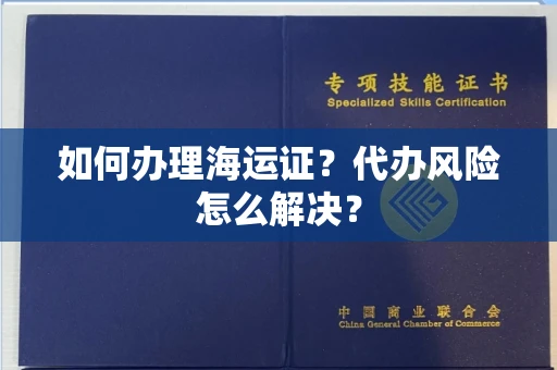长春如何办理海运证?代办风险怎么解决?